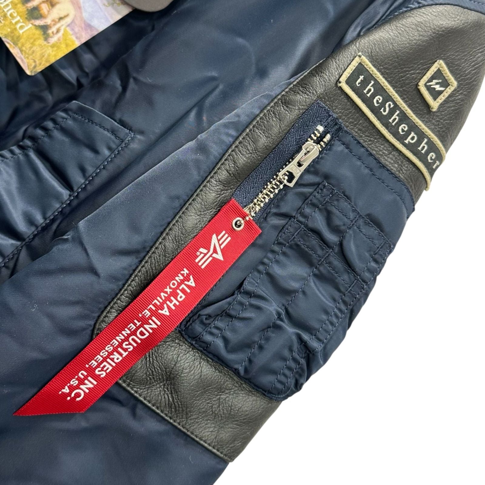 The Shepherd Ma-1 Chaqueta de vuelo encubierta (Exclusivo de Sendai Usr7291 S