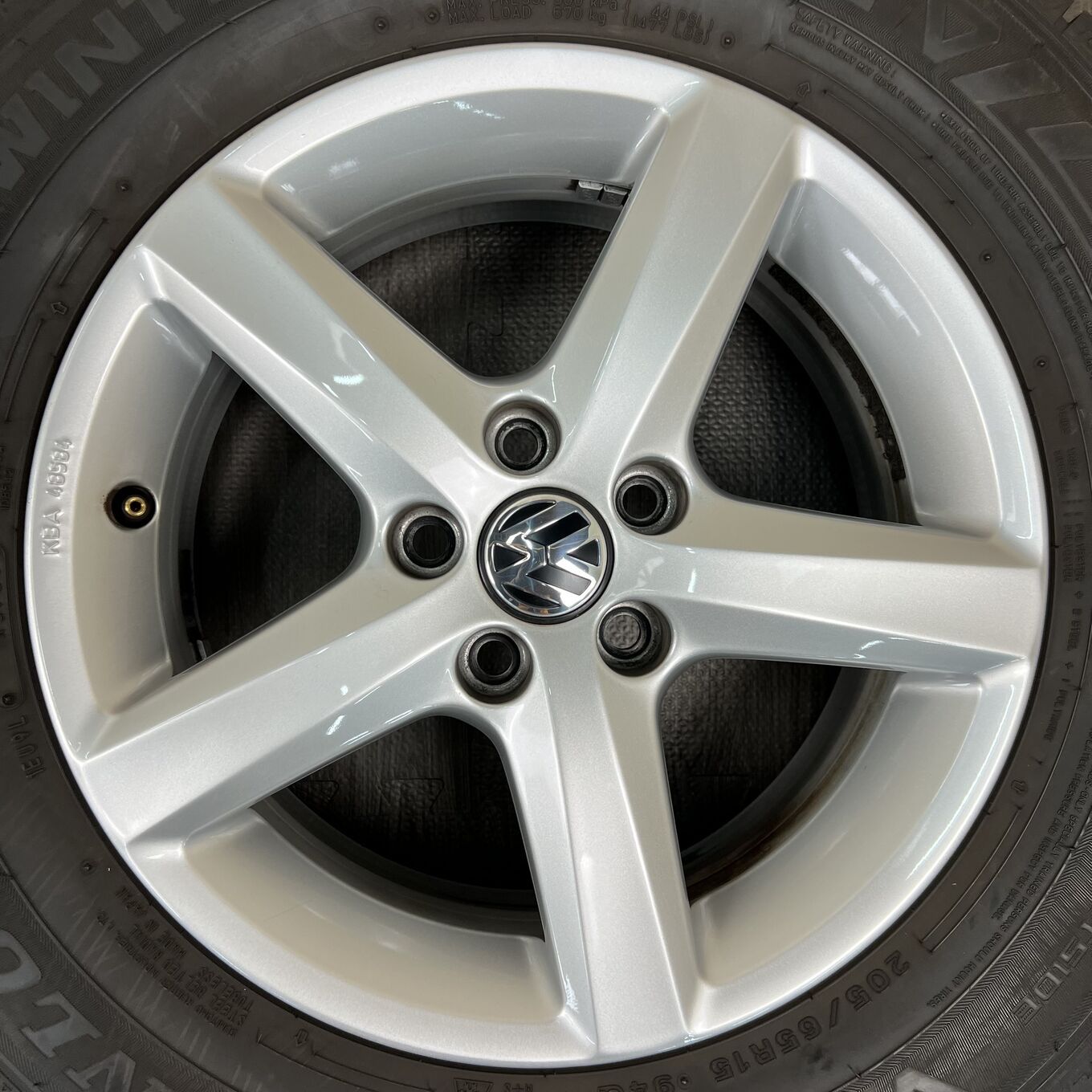 Volkswagen 15 Inches Vw Polo 6R/Aw 5X100 #54D40426
