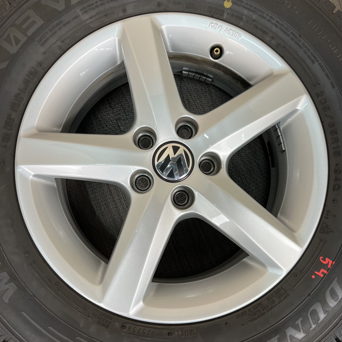 Volkswagen 15 Inches Vw Polo 6R/Aw 5X100 #54D40426