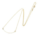 Tiffany Necklace Co T 40.5/45.5 K18 Used A