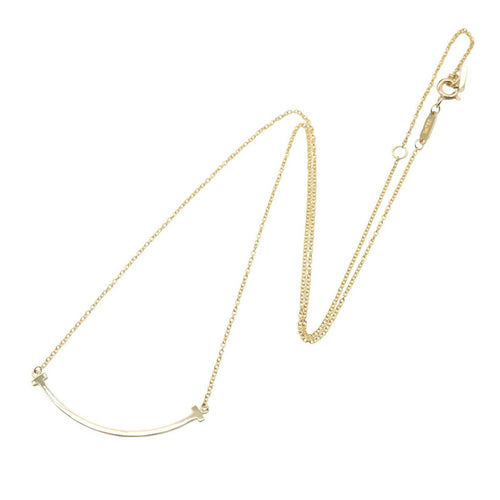 Tiffany Necklace Co T 40.5/45.5 K18 Used A