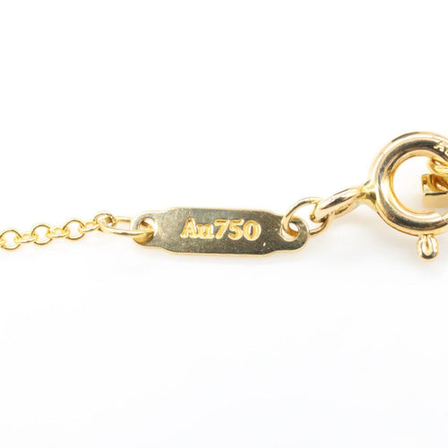 Tiffany Necklace Co T 40.5/45.5 K18 Used A