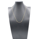 Tiffany Necklace Co T 40.5/45.5 K18 Used A