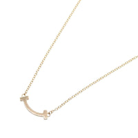 Tiffany Necklace Co T 62617721 41/45.5 K18Pg Used A