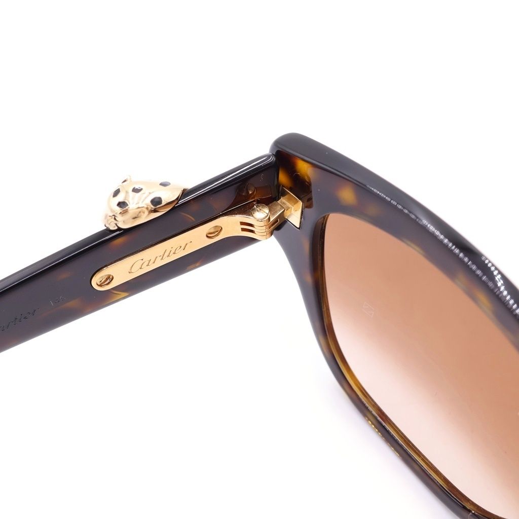 Cartier Sunglasses Havana Brown Ct0548Sa 002