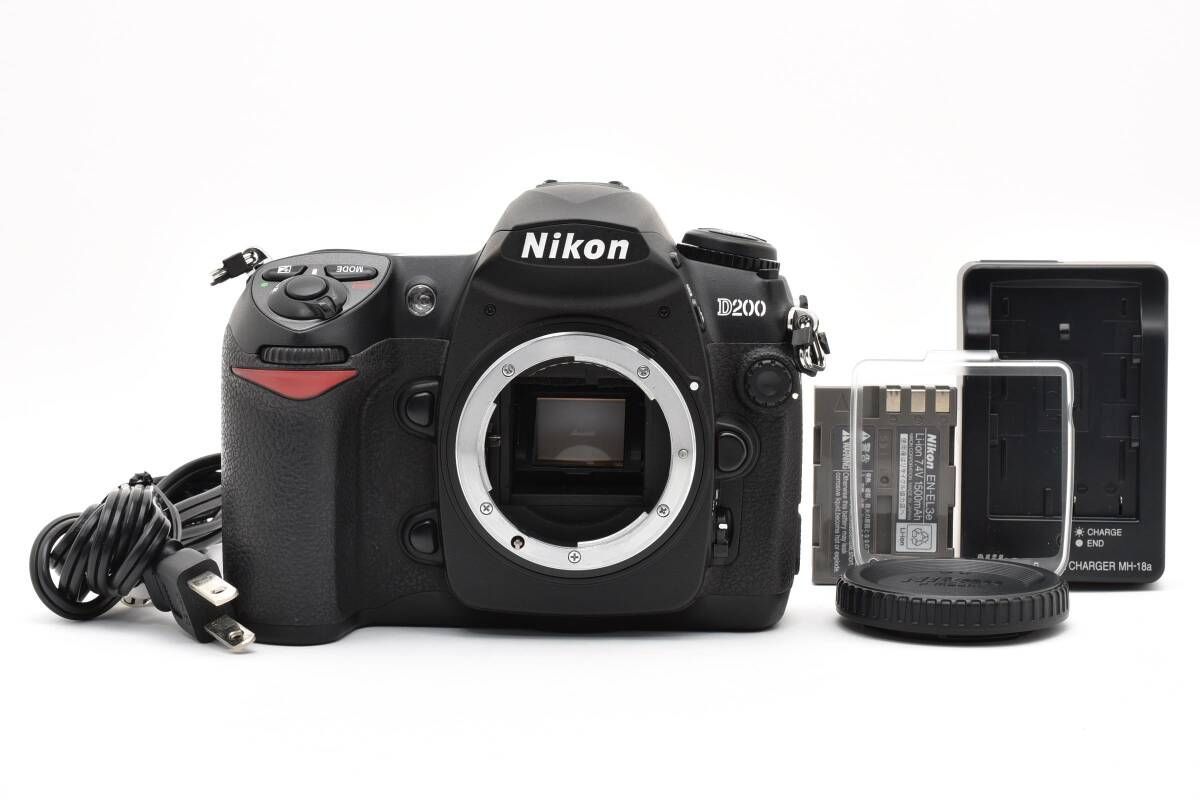 Nikon Digital Slr 4393 D200 #K860