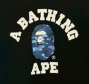 A Bathing Ape T-Shirts Wgm Shark Tee (Black)