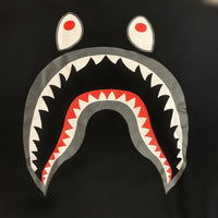 A Bathing Ape T-Shirts Wgm Shark Tee (Black)