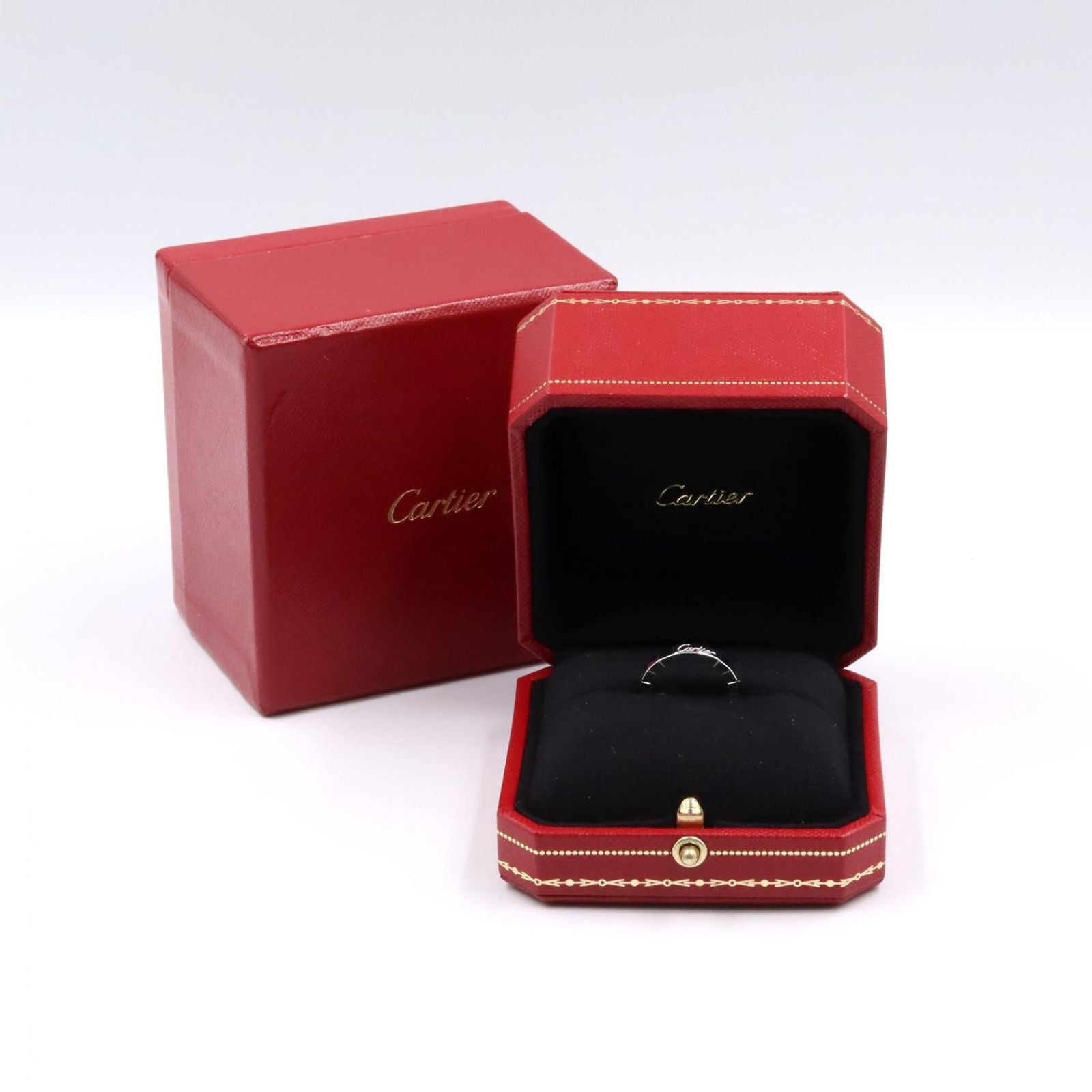 Cartier Ring K18Wg Used A