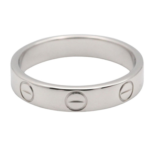 Cartier Ring K18Wg Used A