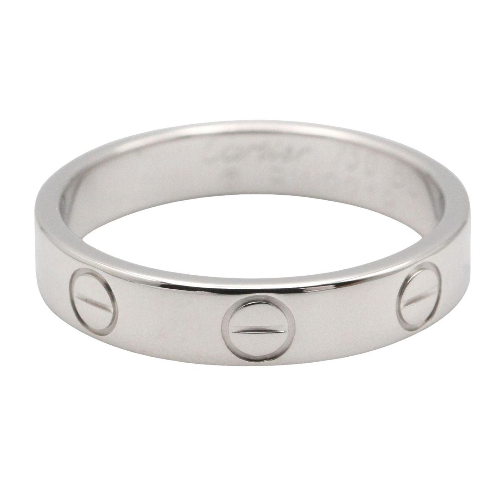 Cartier Ring K18Wg Used A