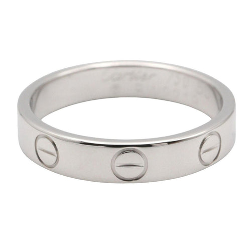 Cartier Ring K18Wg Used A