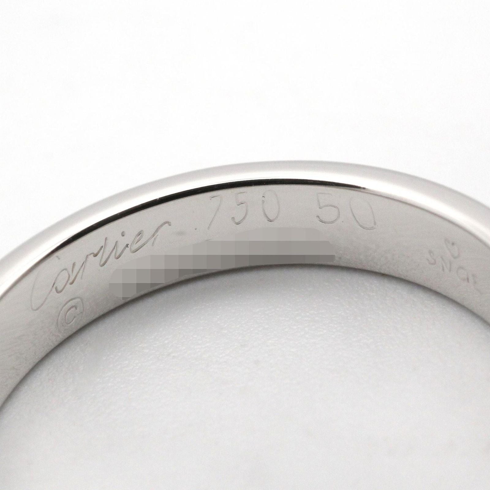 Cartier Ring K18Wg Used A