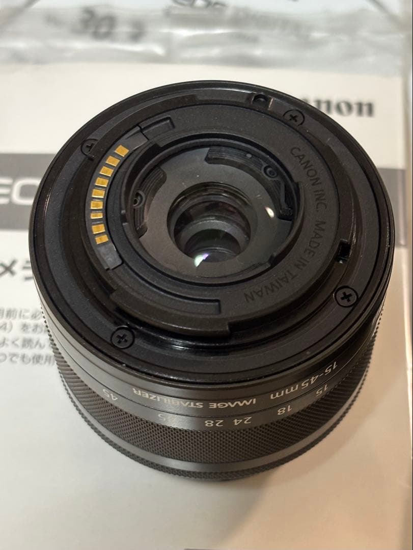 Canon Mirrorless Interchangeable Lips Eos M3 Ef-M15-45