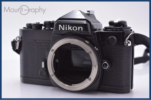 Slr Camera (Film) Nikon Fe #Am8954