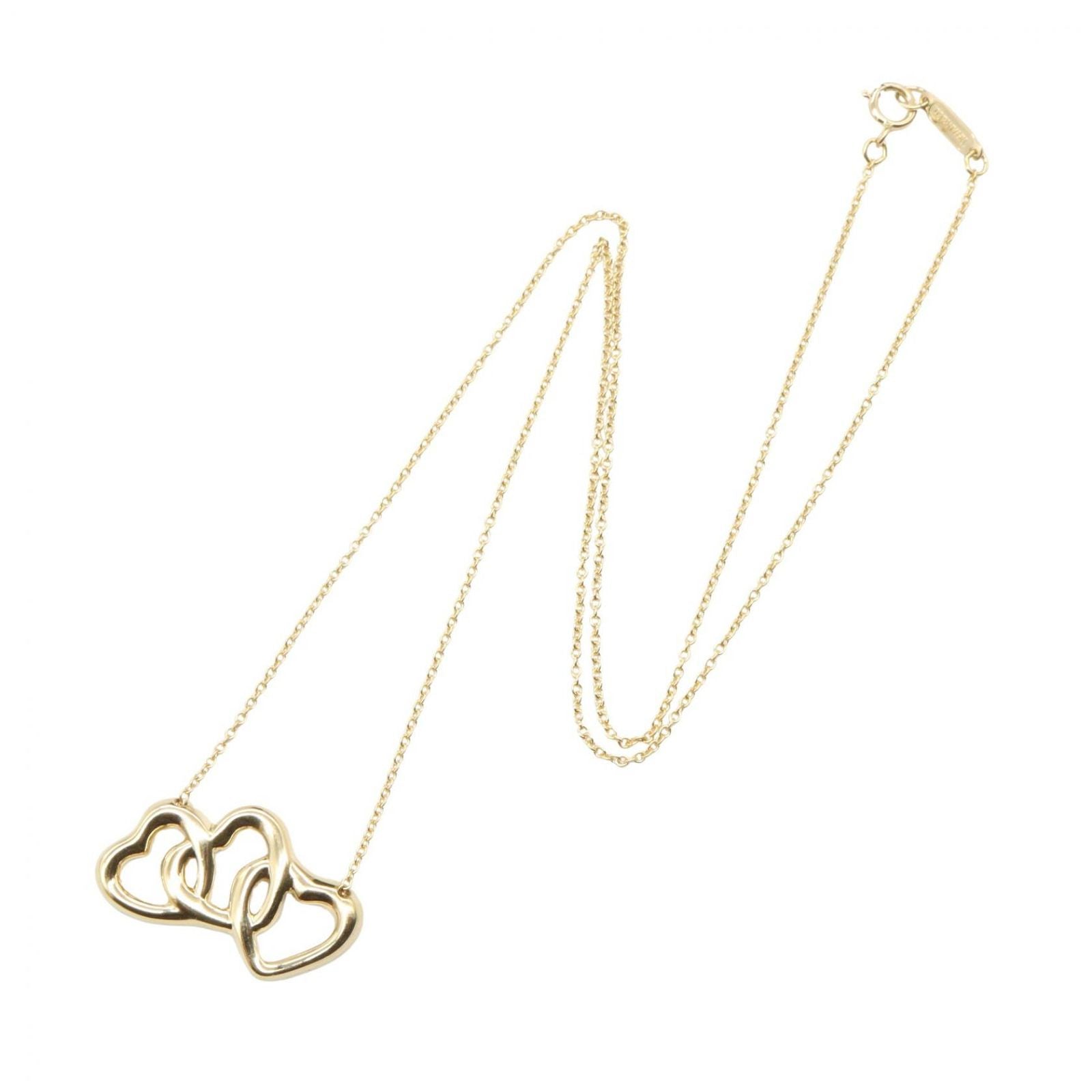 Tiffany Necklace Co 40.5 K18 Used A