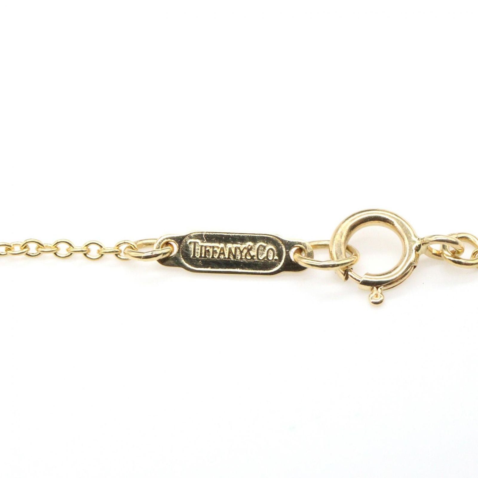 Tiffany Necklace Co 40.5 K18 Used A