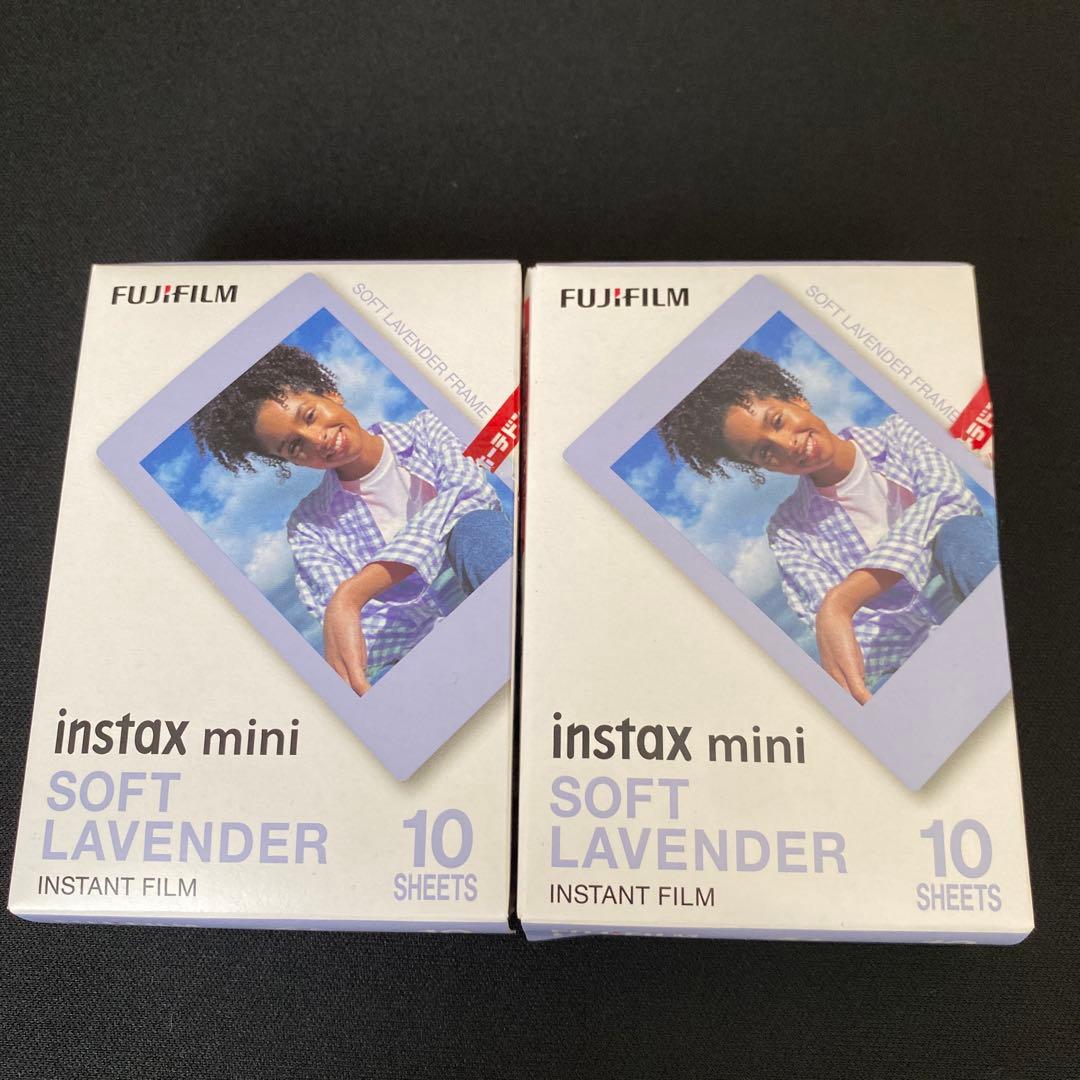 Instant Film Fujifilm Instax Mini Soft Lavender 2