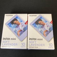 Instant Film Fujifilm Instax Mini Soft Lavender 2