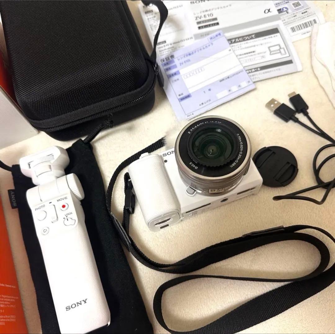 Sony Mirrorless Interchangeable Lens Cameras Zv-E10