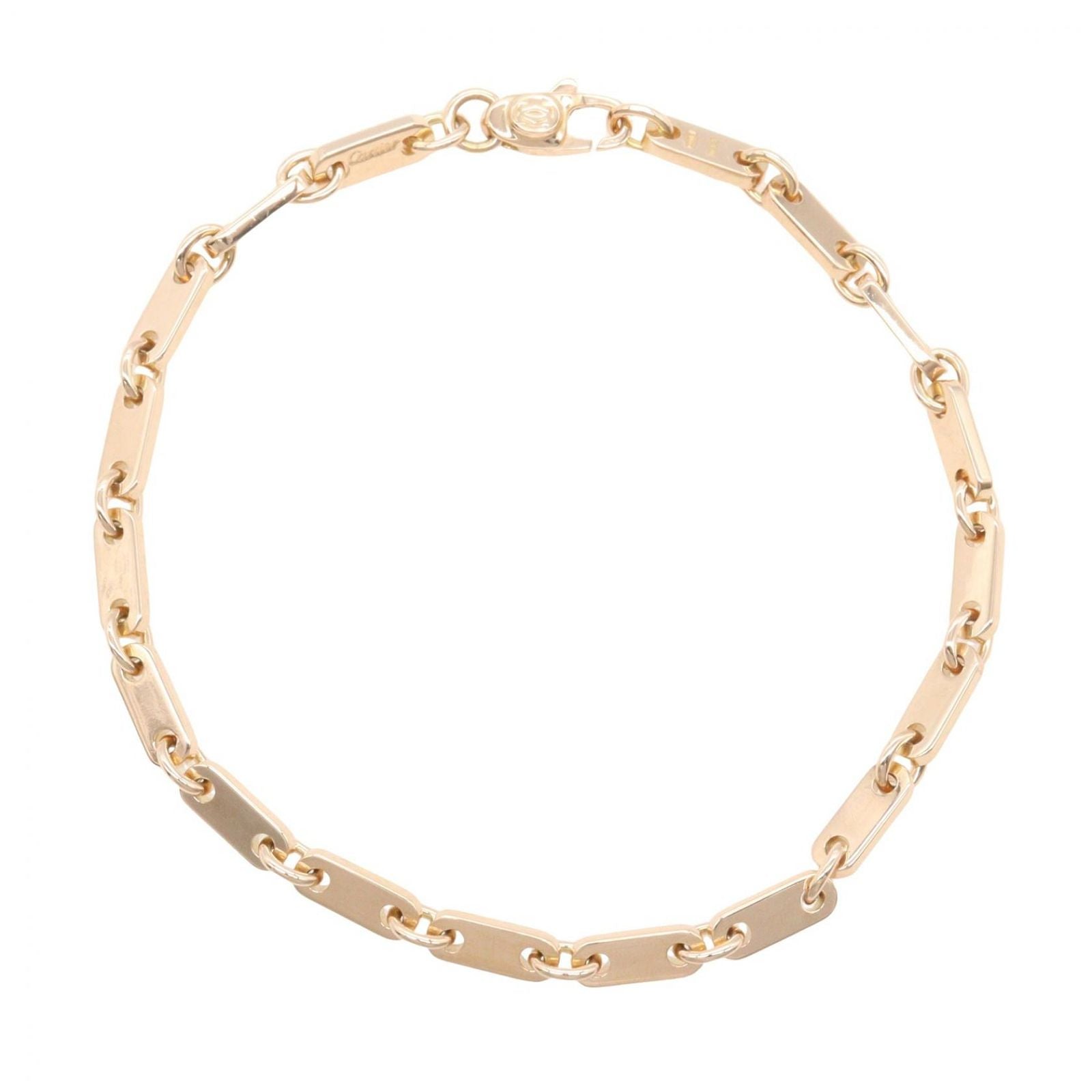 Cartier Bracelet 16.5 K18Pg Used A
