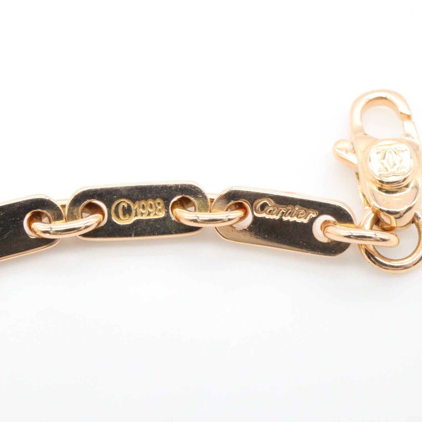 Cartier Bracelet 16.5 K18Pg Used A