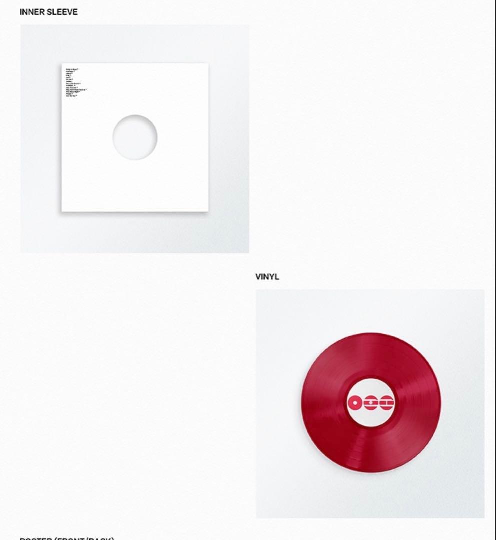 K-Pop Asian Music Bts Arirang V Velvet Red Vinyl Ver.
