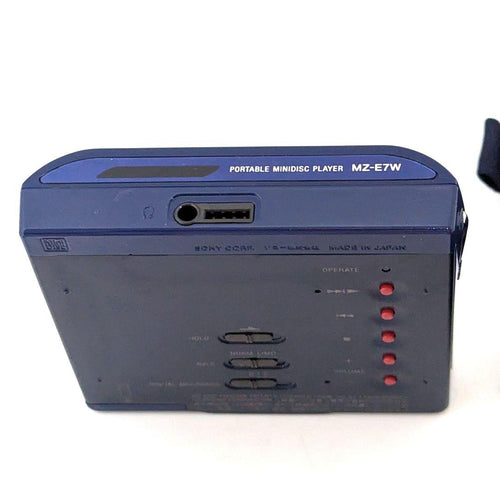 Portable Md Players Sony Mz-E7W Boss