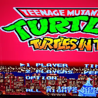 Super Famicom Games Teenage Mutant Ninja Turtles: In