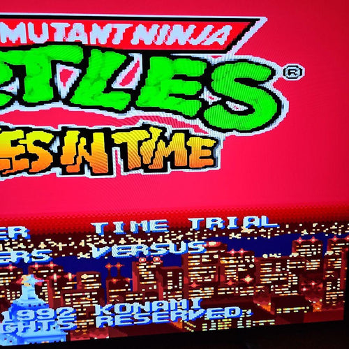 Super Famicom Games Teenage Mutant Ninja Turtles: In