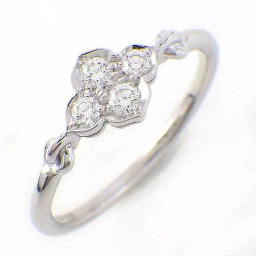 Cartier Ring 4 K18Wg 12.5 #53