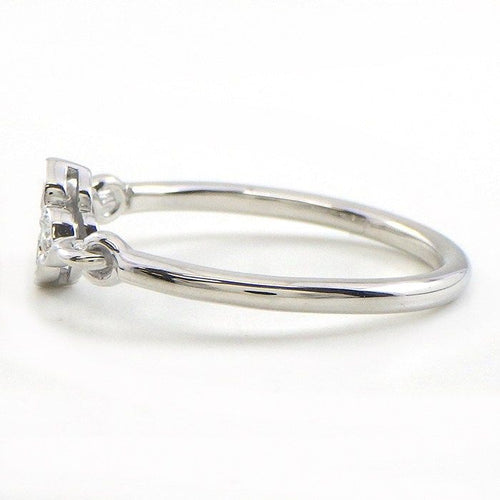 Cartier Ring 4 K18Wg 12.5 #53