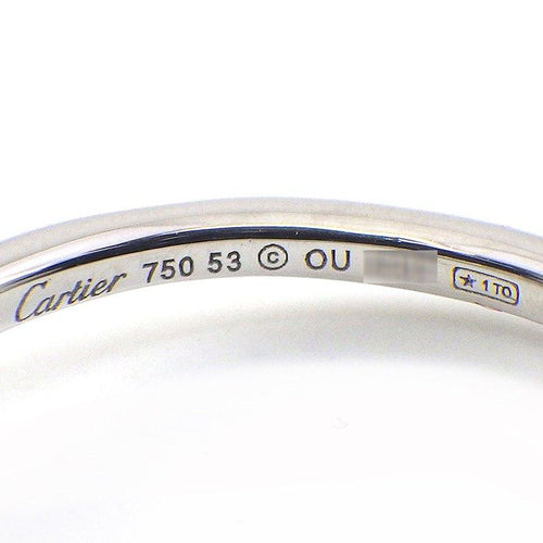 Cartier Ring 4 K18Wg 12.5 #53
