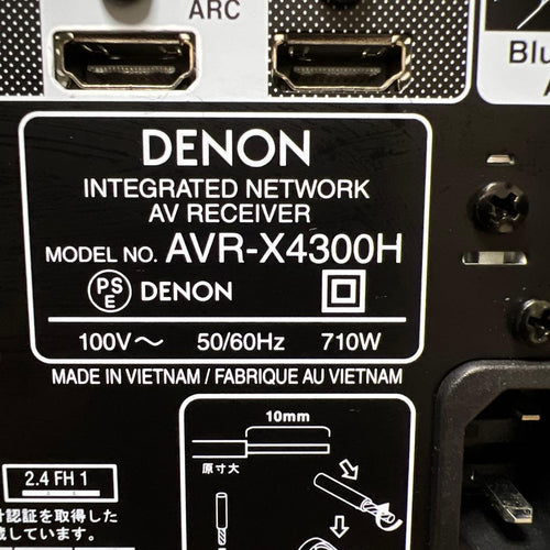 Denon Av Amplifiers Avr-X4300H 11.2Ch