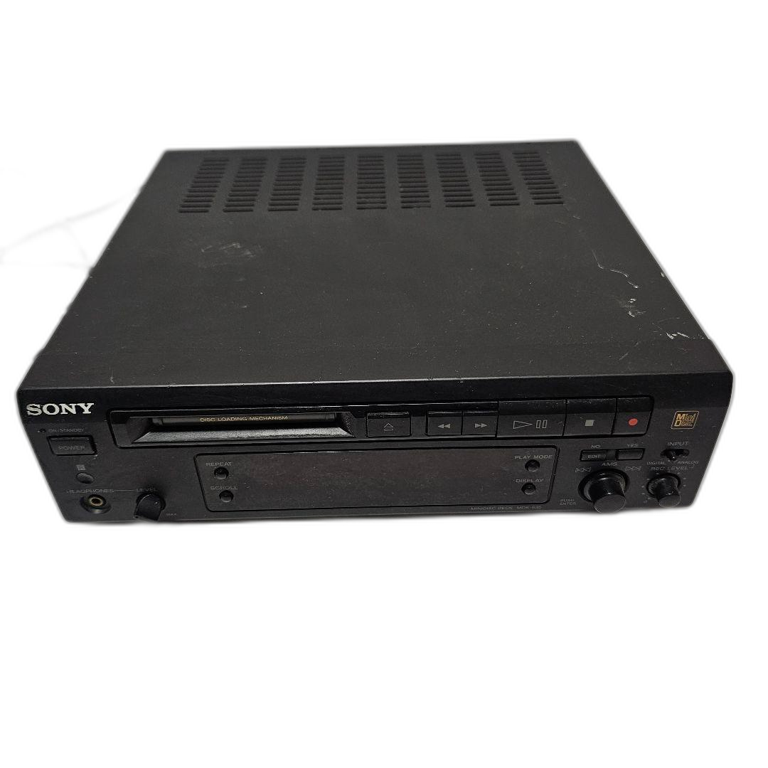 Sony Cd Md Cassette Deck Mds-S35