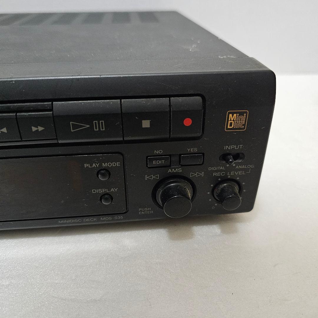 Sony Cd Md Cassette Deck Mds-S35