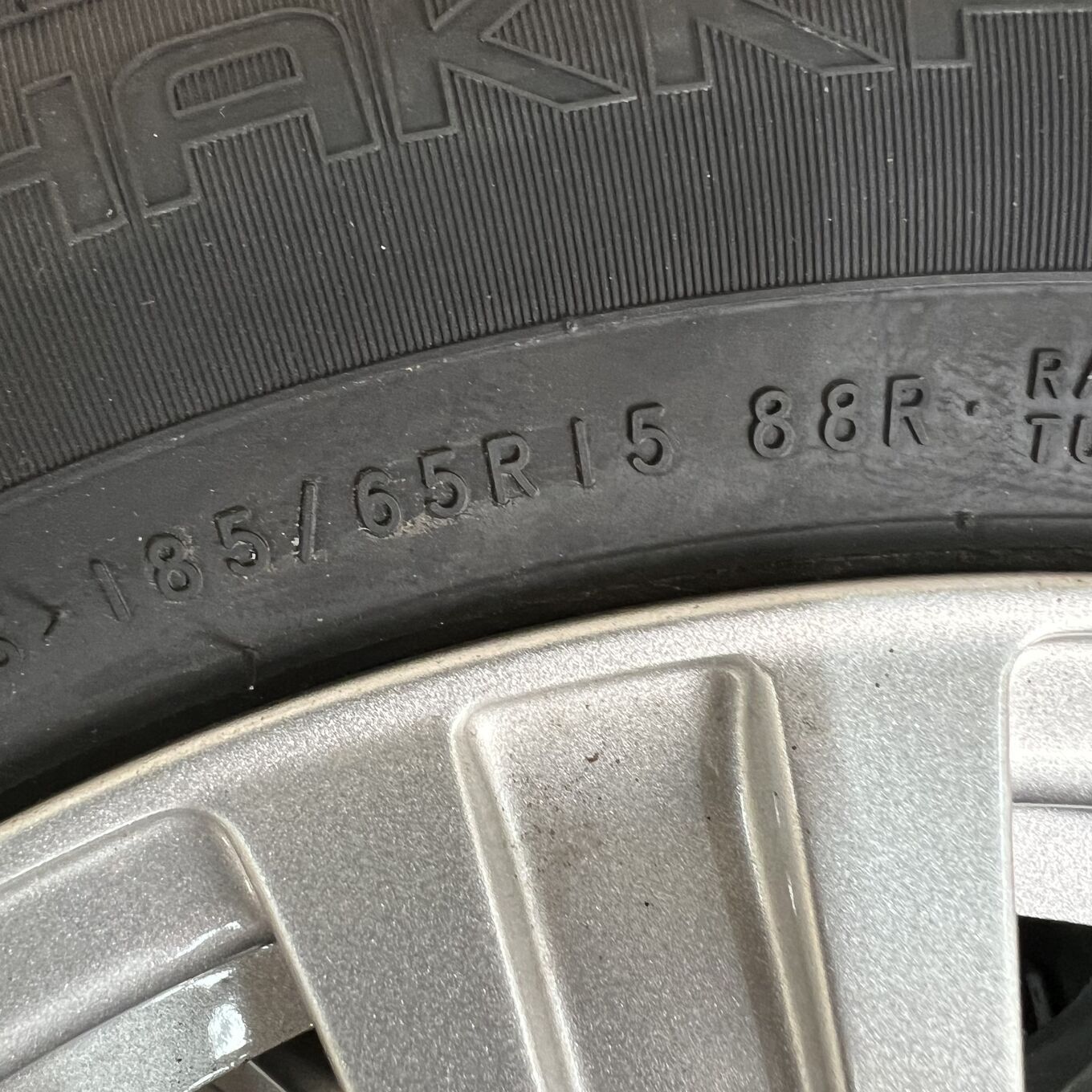 Weds 15 Inches Nokian 185/65R15 #72S40426