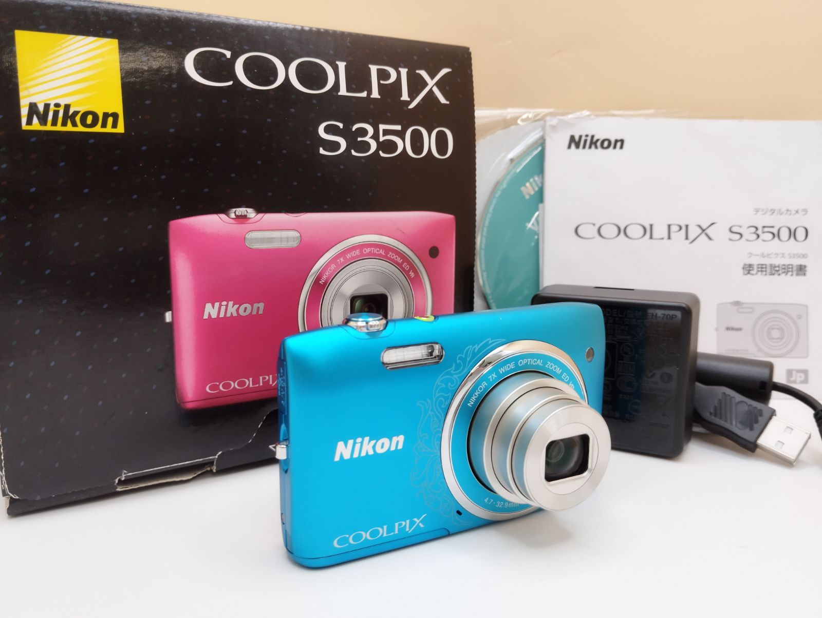 Nikon Compact Digital Camera Coolpix S3500 20260515