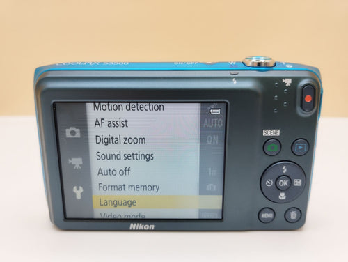 Nikon Compact Digital Camera Coolpix S3500 20260515