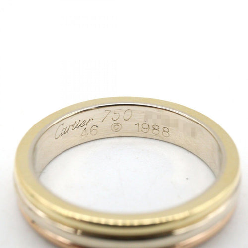 Cartier Ring K18 K18Wg Used A