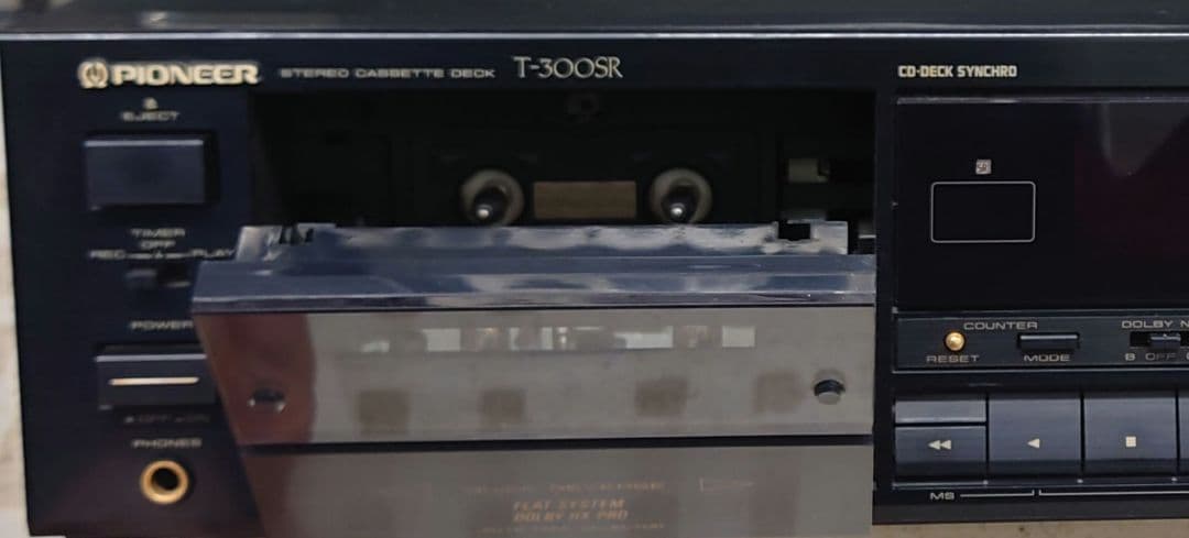 Pioneer Cd Md Cassette Deck T-300Sr