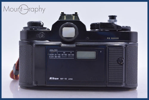 Slr Camera (Film) Nikon Fe #Yk6373