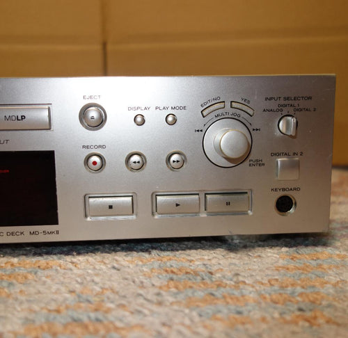 Teac Cd, Md Cassette Decks Md-5Mkii