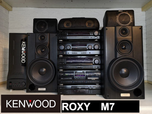 Cd Md Cassette Deck Kenwood Roxy M7 M0O3751I