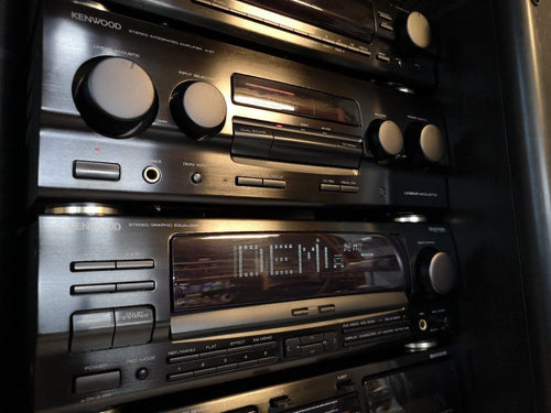 Cd Md Cassette Deck Kenwood Roxy M7 M0O3751I