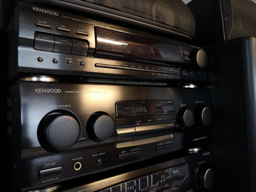 Cd Md Cassette Deck Kenwood Roxy M7 M0O3751I