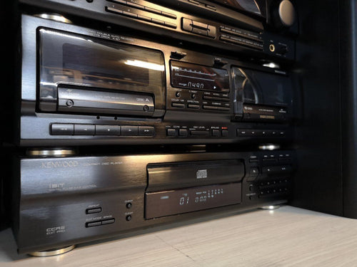 Cd Md Cassette Deck Kenwood Roxy M7 M0O3751I