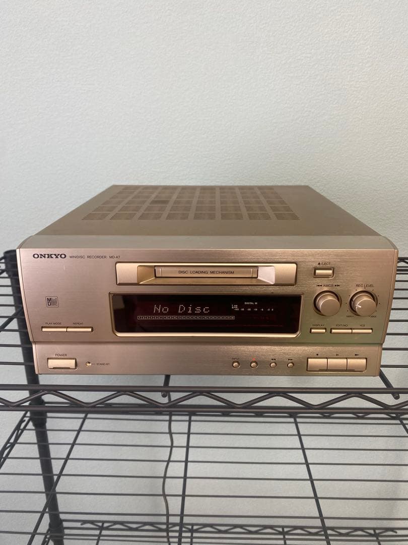 Onkyo Cd Md Cassette Deck Md-A7