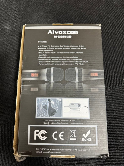 Dynamic Microphones Alvoxcon Ck-220/Um-220
