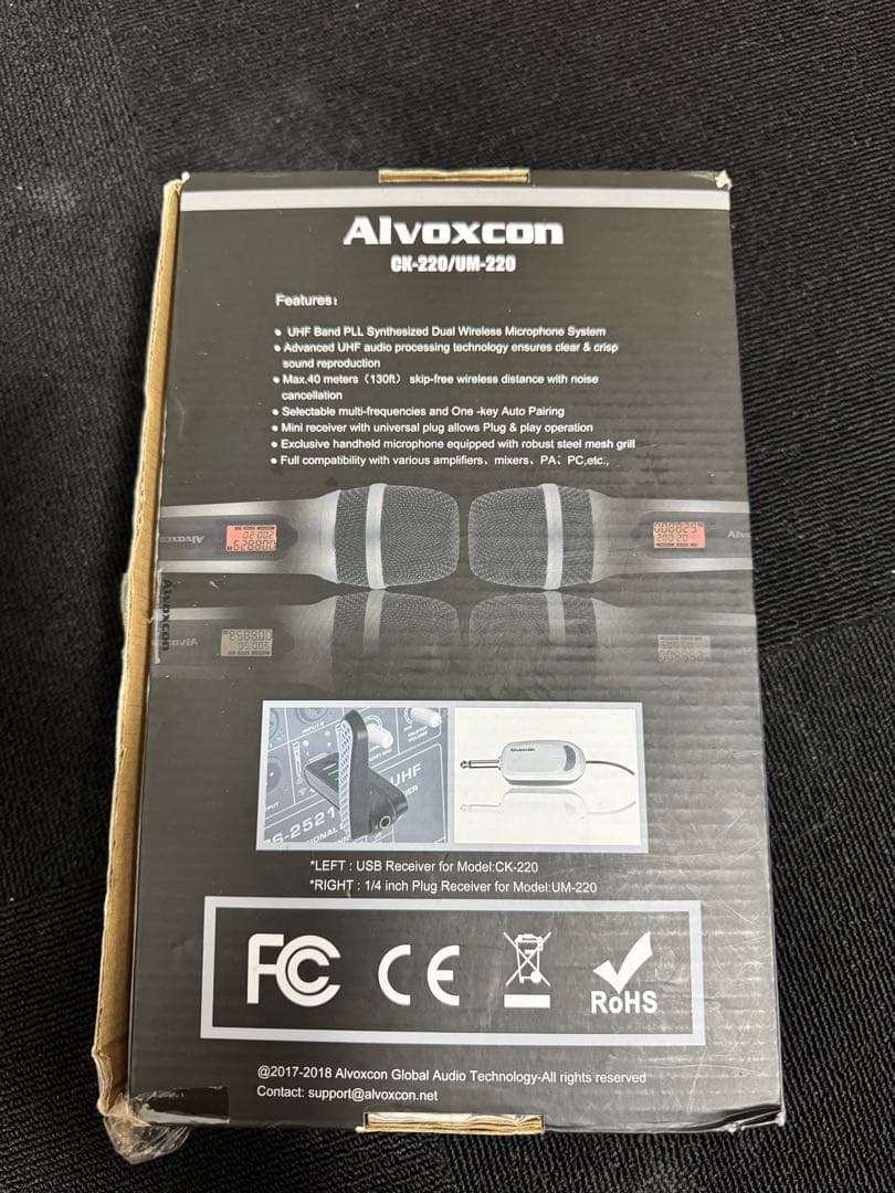 Dynamic Microphones Alvoxcon Ck-220/Um-220